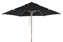 Trieste parasol Sort