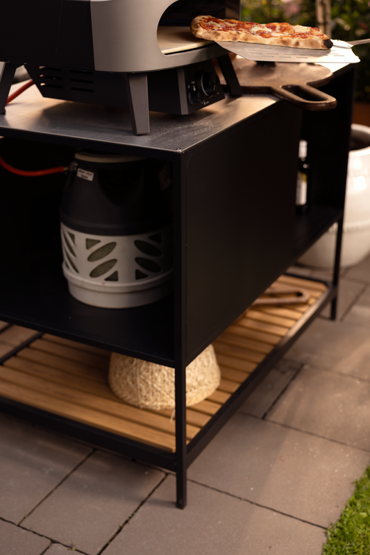 Prep udekøkken Sort