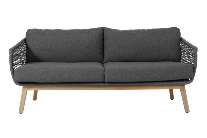 Kenton 3-personers sofa Grå/grå