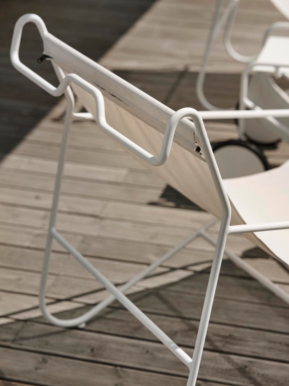 Poul Chair loungestol White_Offwhite