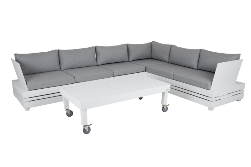 Ambon sofabord Hvid