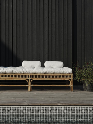 Vallda daybed Natur/hvid