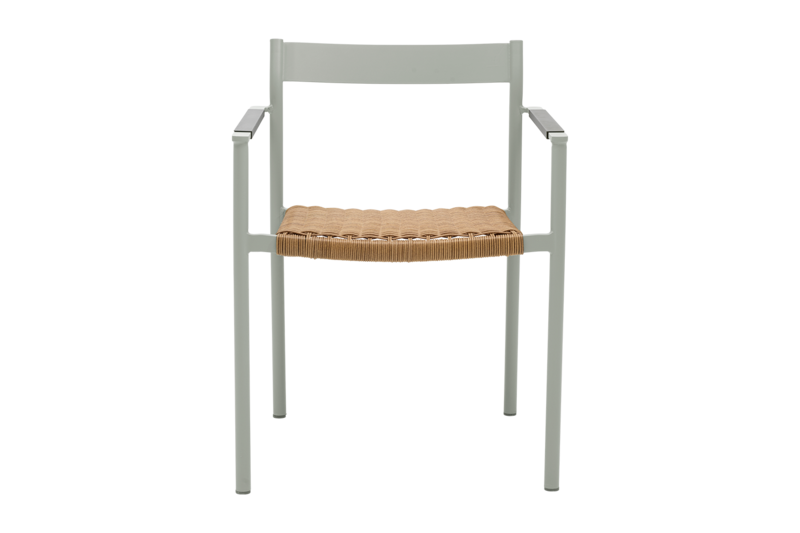 DK spisebordsstol Light Grey/Natur