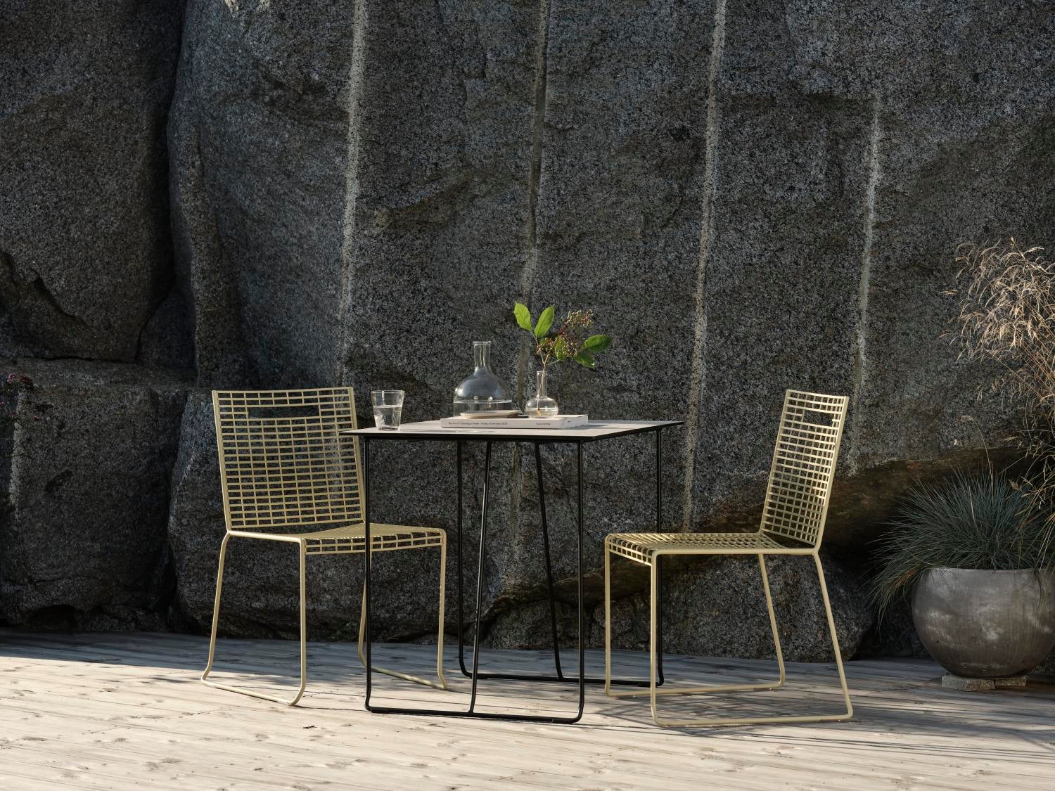 Laminate bordplade Beige/terrazzo