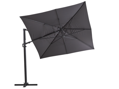 Vinovo frithængende parasol Antracit/grå