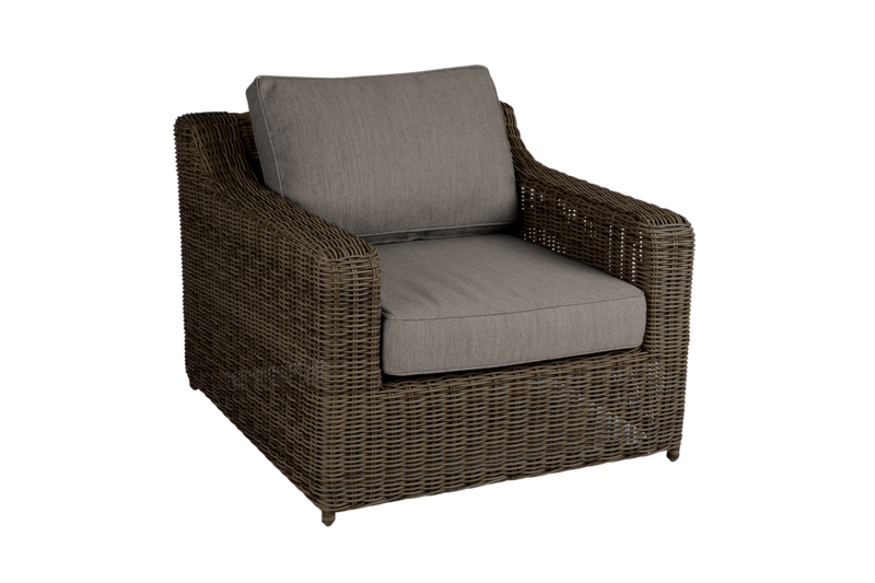 Glendon lænestol Dark Brown/Soft Moose