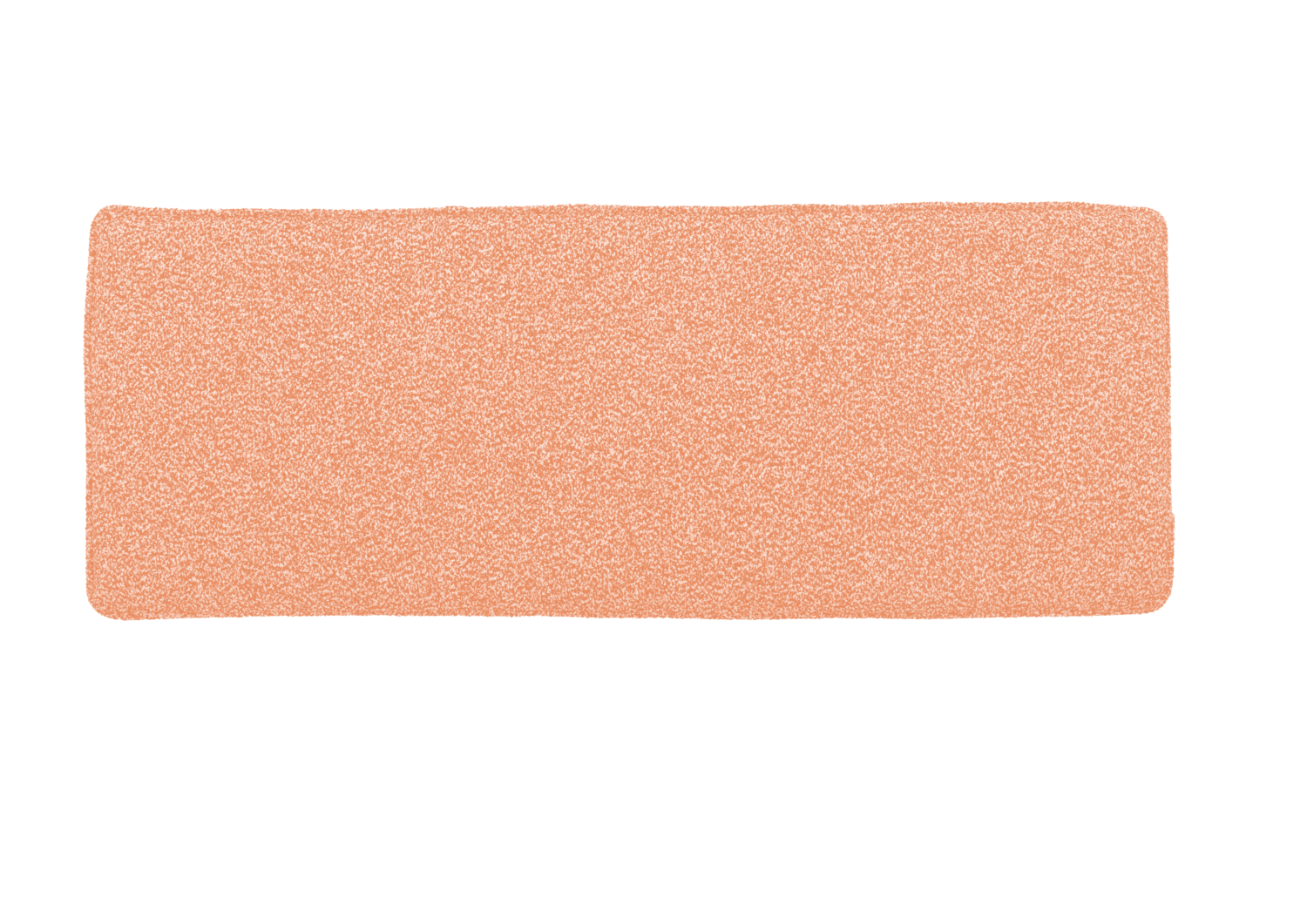 Frisk sædehynde Teddy Orange