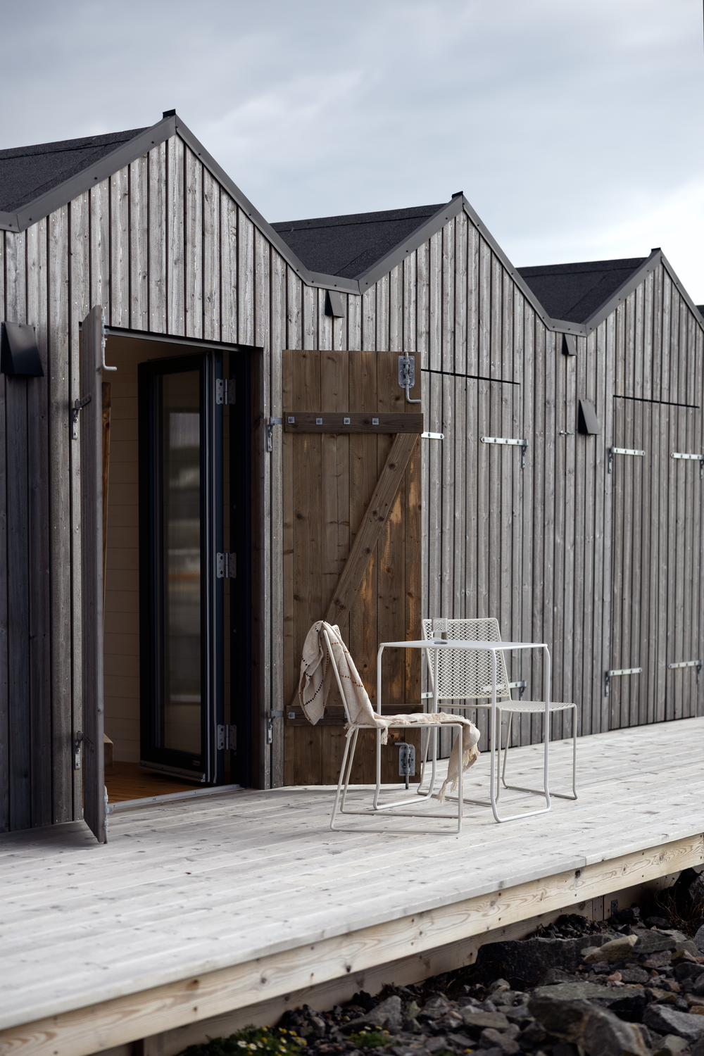 Haru spisebordsstol Pearl white