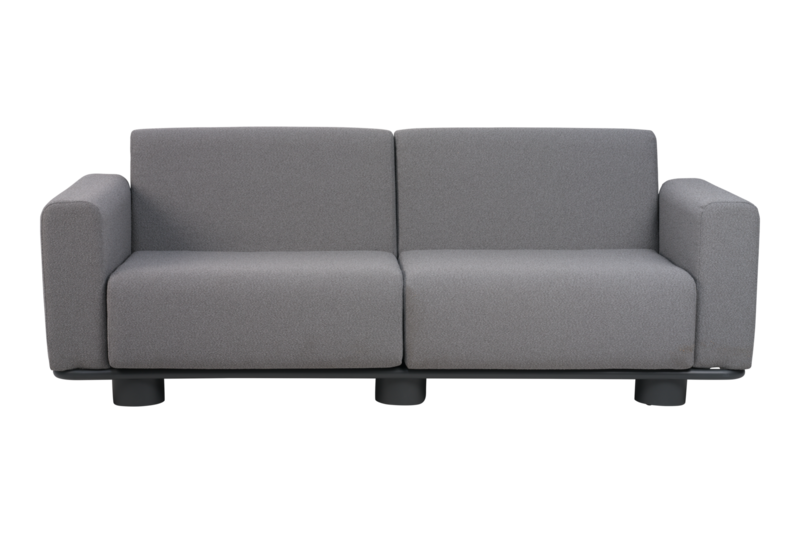 Bolster 2,5 sæder sofa  Antrasitt/Teddy Grey