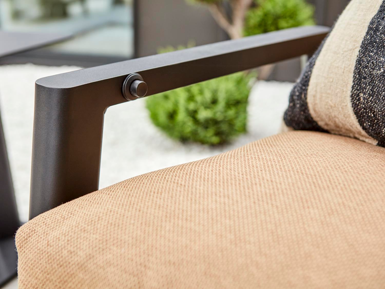 Slide positionslænestol Black/Cinnamon Gold