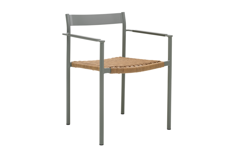 DK spisebordsstol Dusty Green/Natur