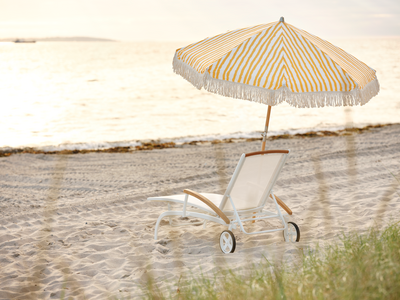 Gatsby parasol Yellow Stripe