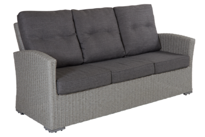 Ashfield 3-personers sofa Grå/grå