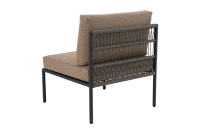 Reno midterste del Svart/Raw Peanut