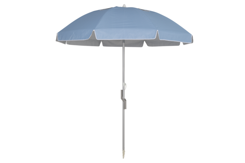 Soda parasol Lyseblå