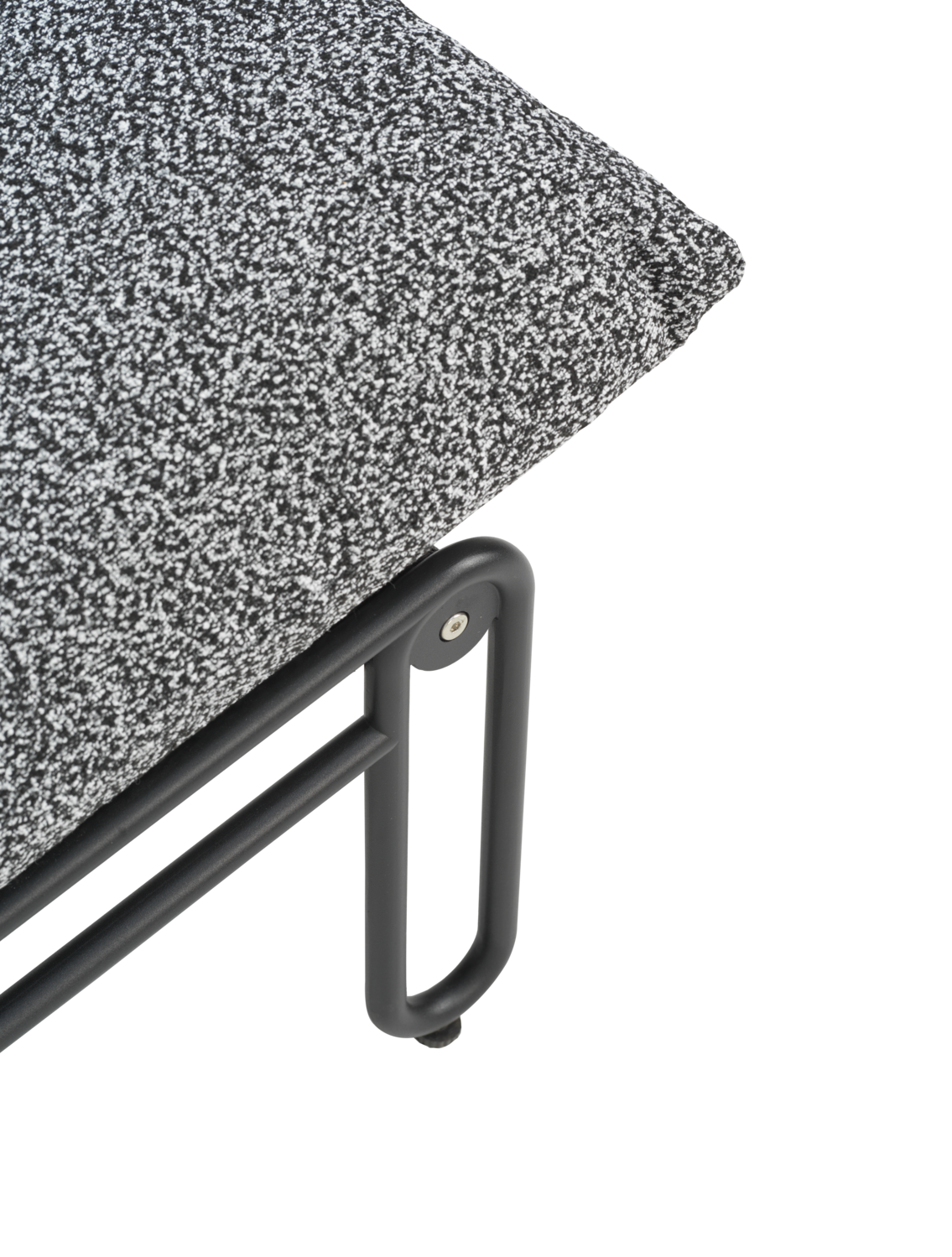 Blixt loungestol Sort/Teddy Ant