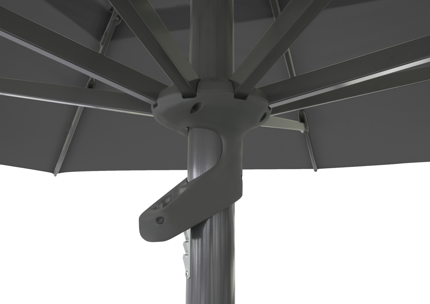 Mozzo parasol Antracit/Grå