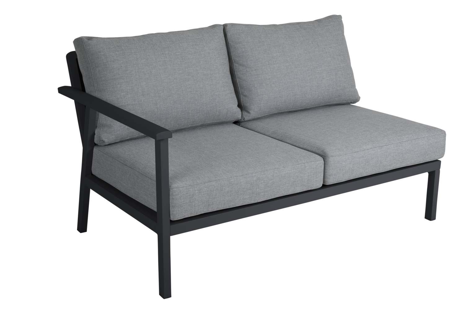 Samvaro Low endestykke Antracit/Pearl grey