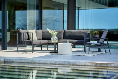 Upper loungesæt Sort/Teddy Black