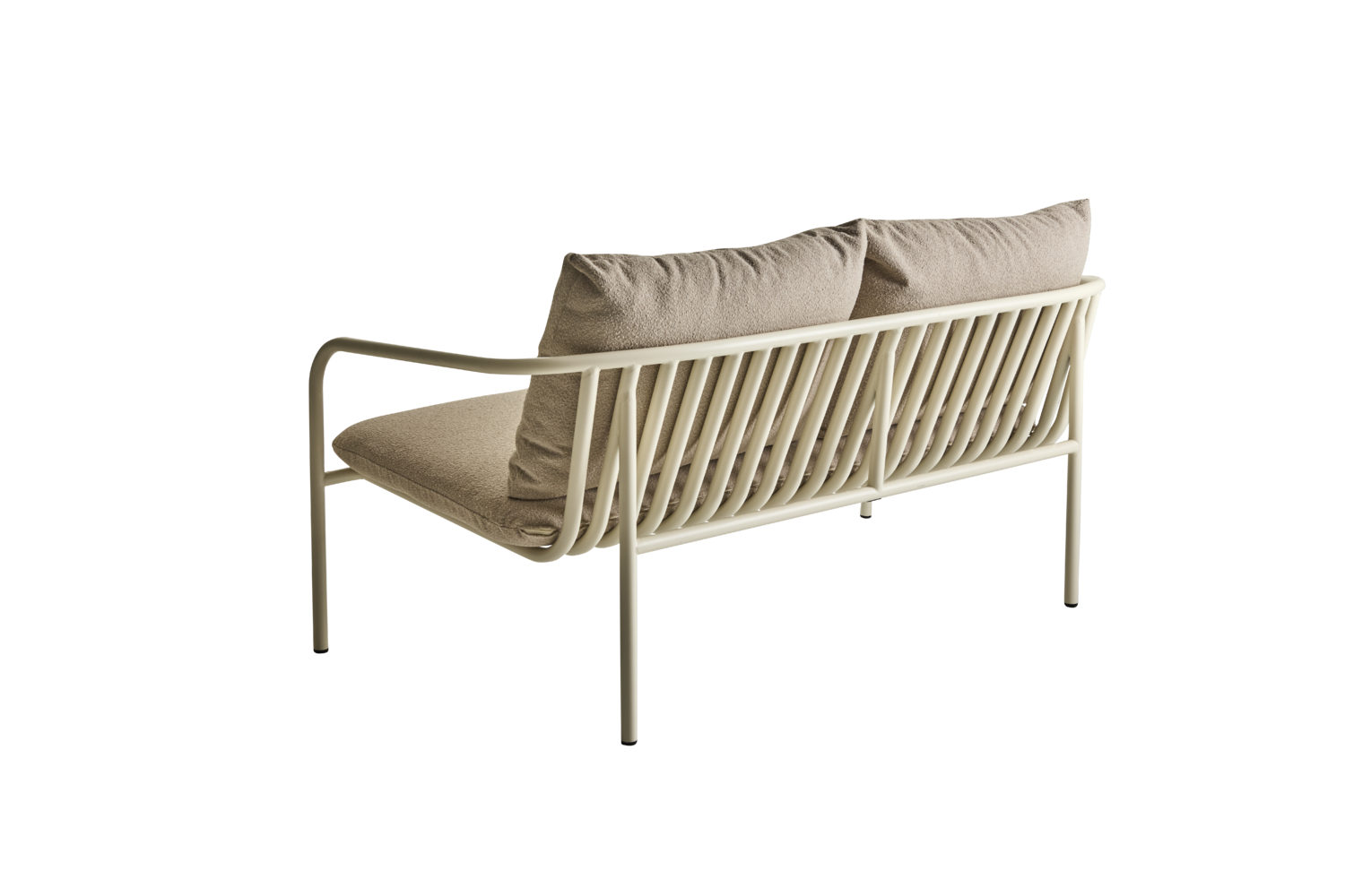 Bendt 2-personers sofa Pearl White/Teddy Beige