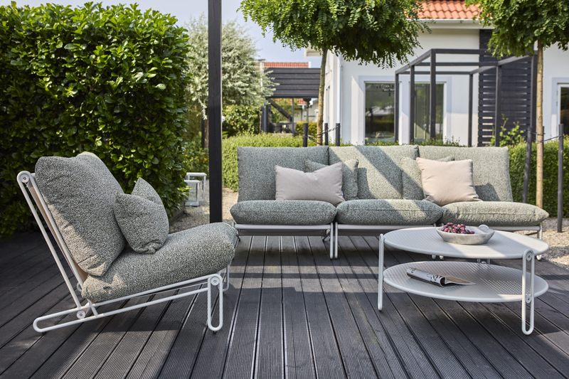 Blixt sofabord Light Grey