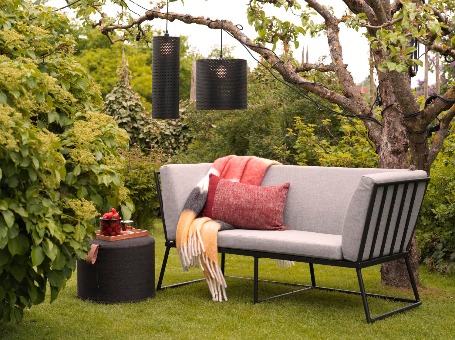 Honung plaid Sennepsgul