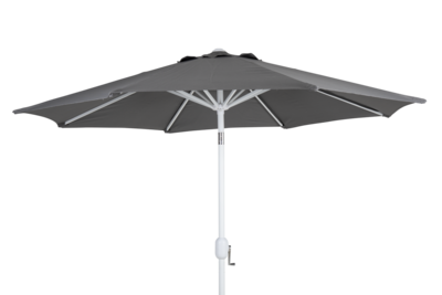 Cambre parasol Hvid/grå