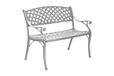 Arras 2-personers sofa Aluminium