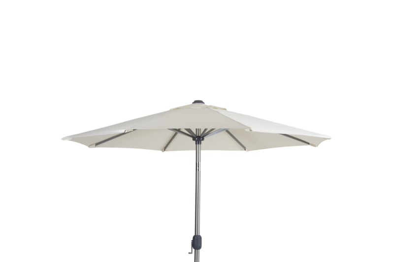 Andria parasol Sølv/beige