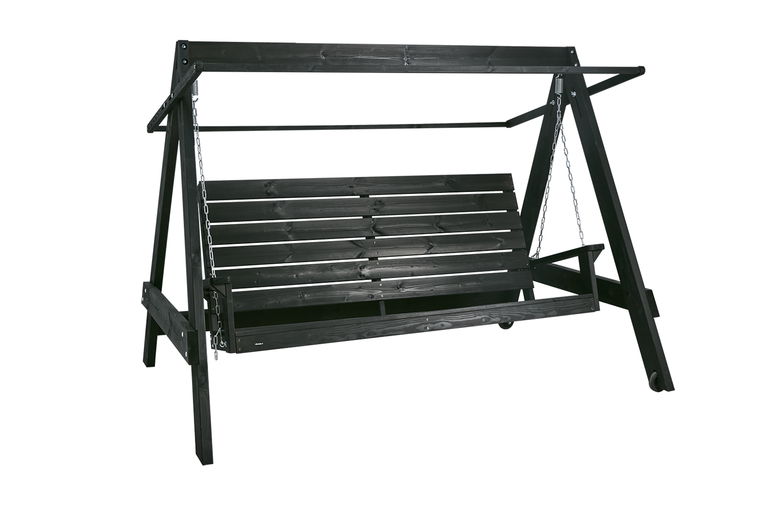 Kornhult hængesofa Sort