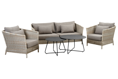 Aster 3-personers sofa Beige/beige