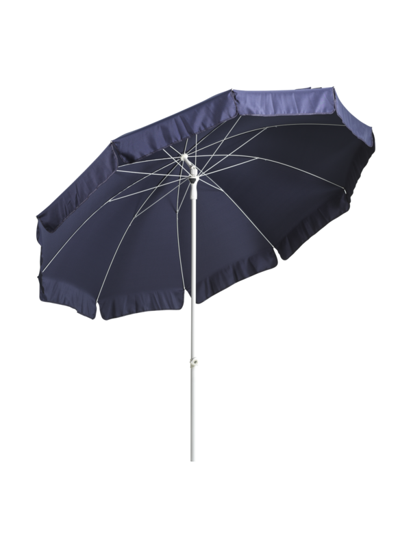 Follina parasol Hvid/blå
