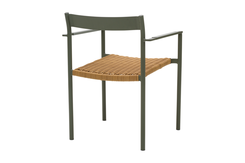 DK spisebordsstol Nordic Green/Natur
