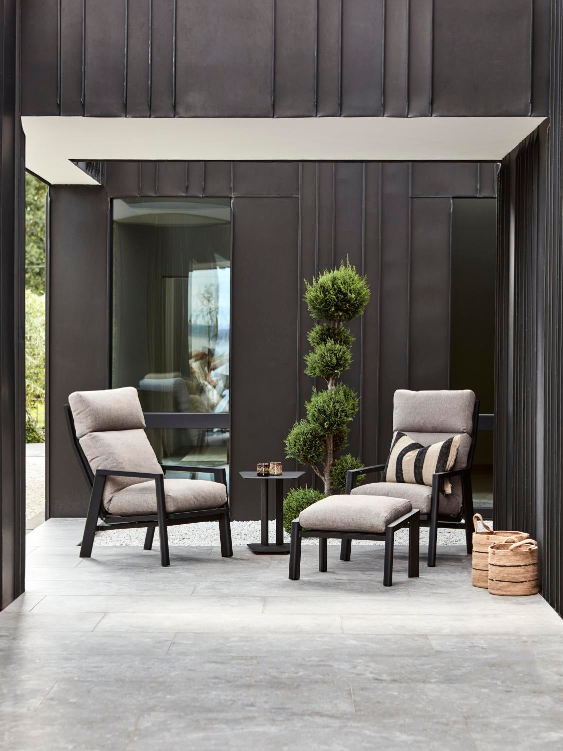 Slide positionslænestol Black_Ash