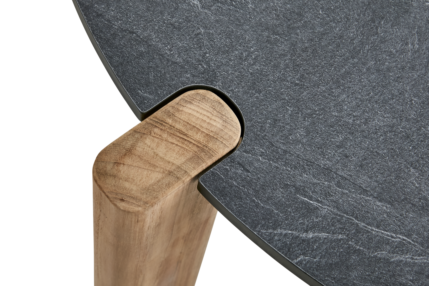 Domino sofabord Antracit/Natur