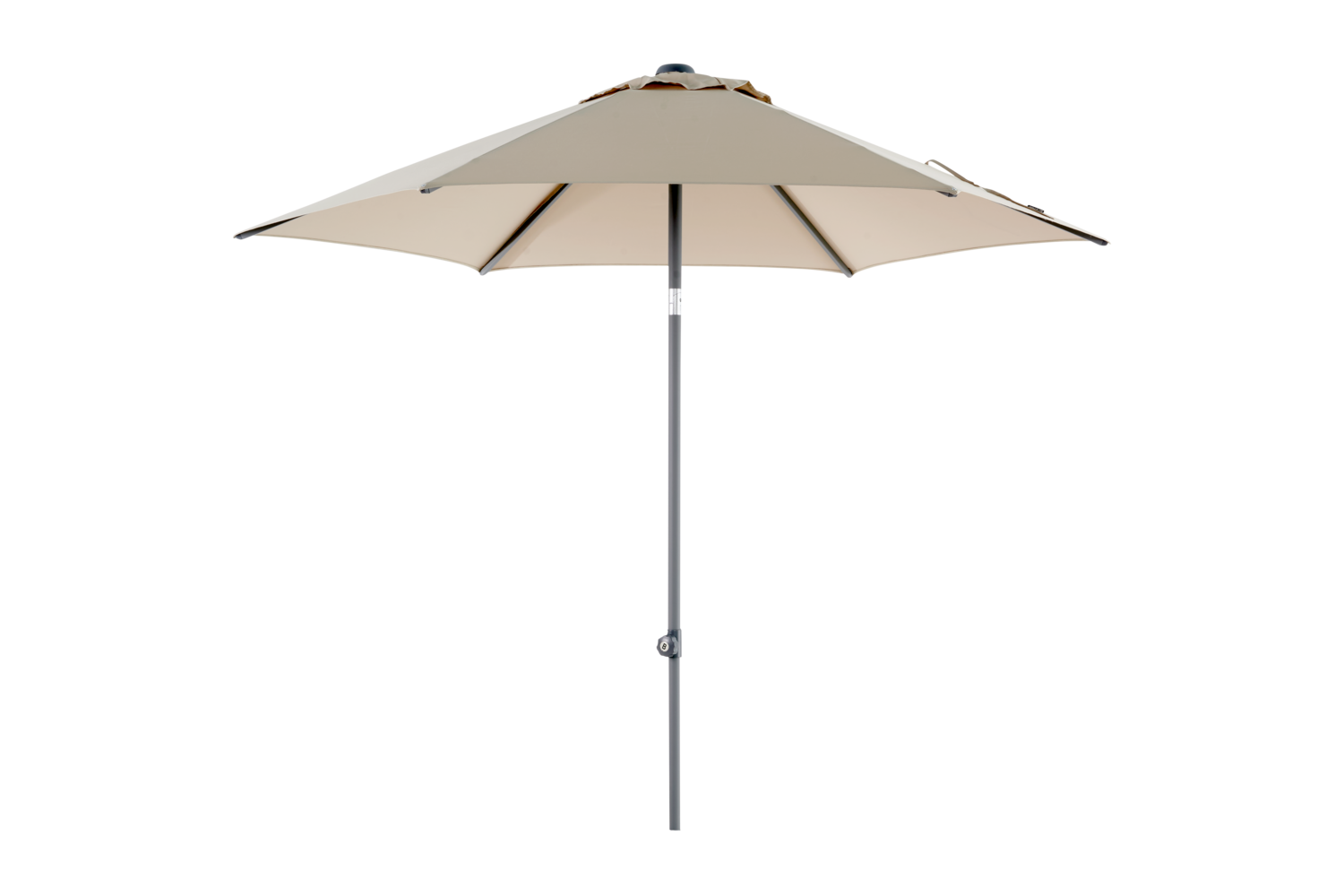 Poppi parasol Antracit/Champagne