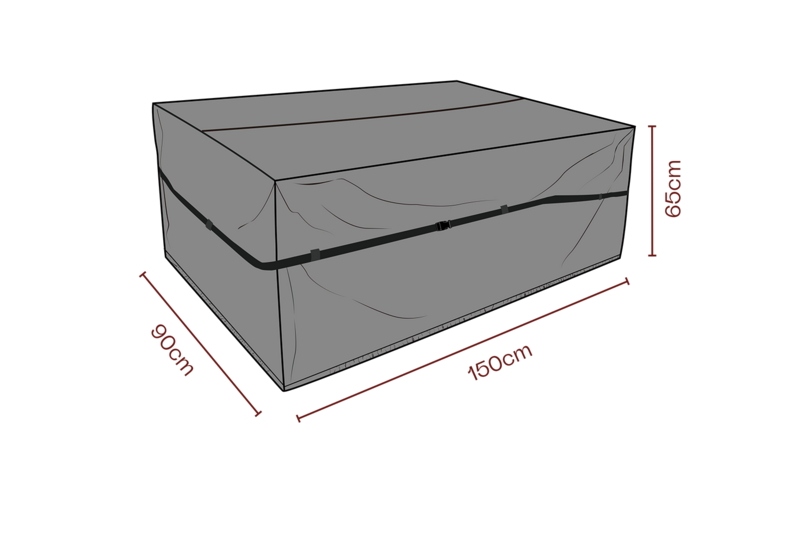 Møbelovertræk sofa Sort