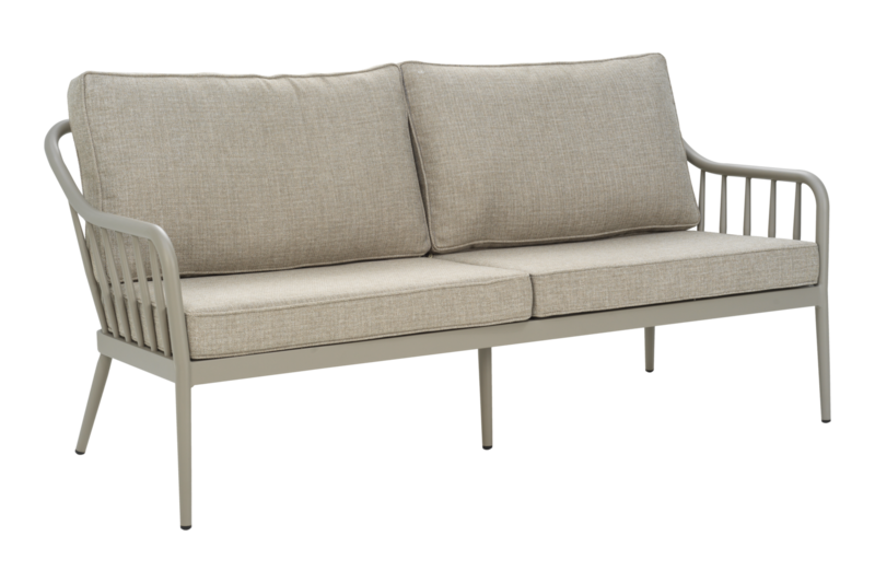 Coleville 3-personers sofa Khaki/Burlap Beige