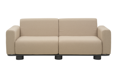 Bolster 2,5 sæder sofa  Antrasitt/Teddy Beige