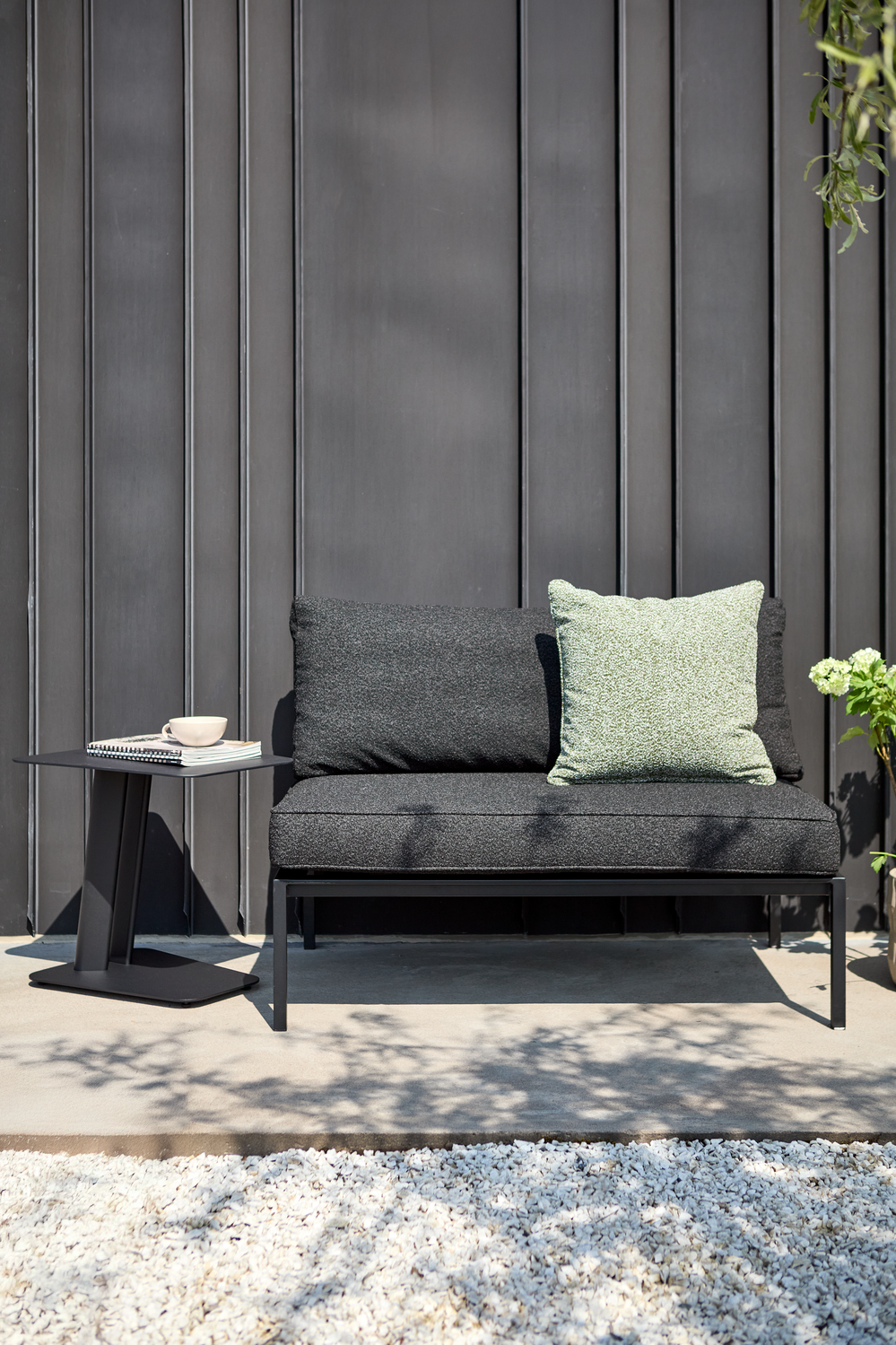 Upper midterste del Sort/Teddy Black