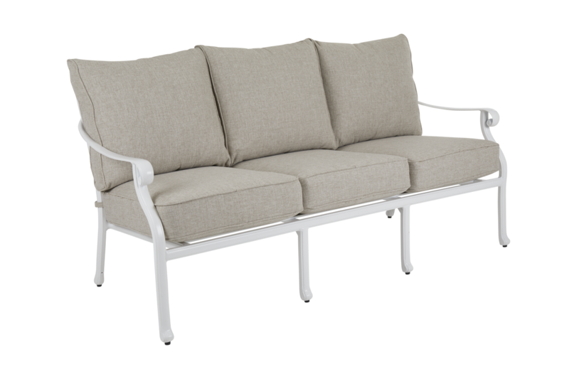 Arras 3-personers sofa Hvid/sand
