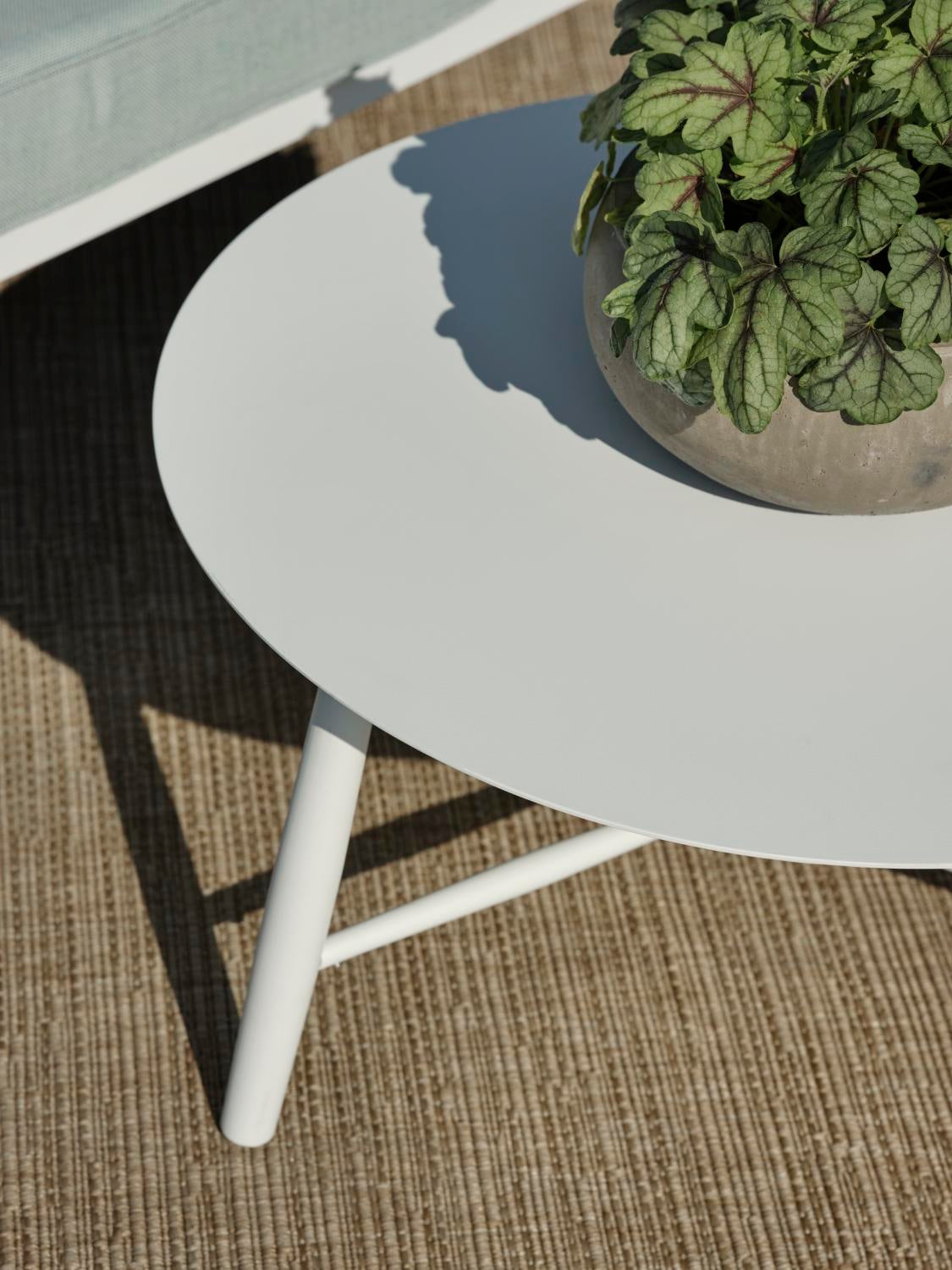 Vannes sofabord Hvid