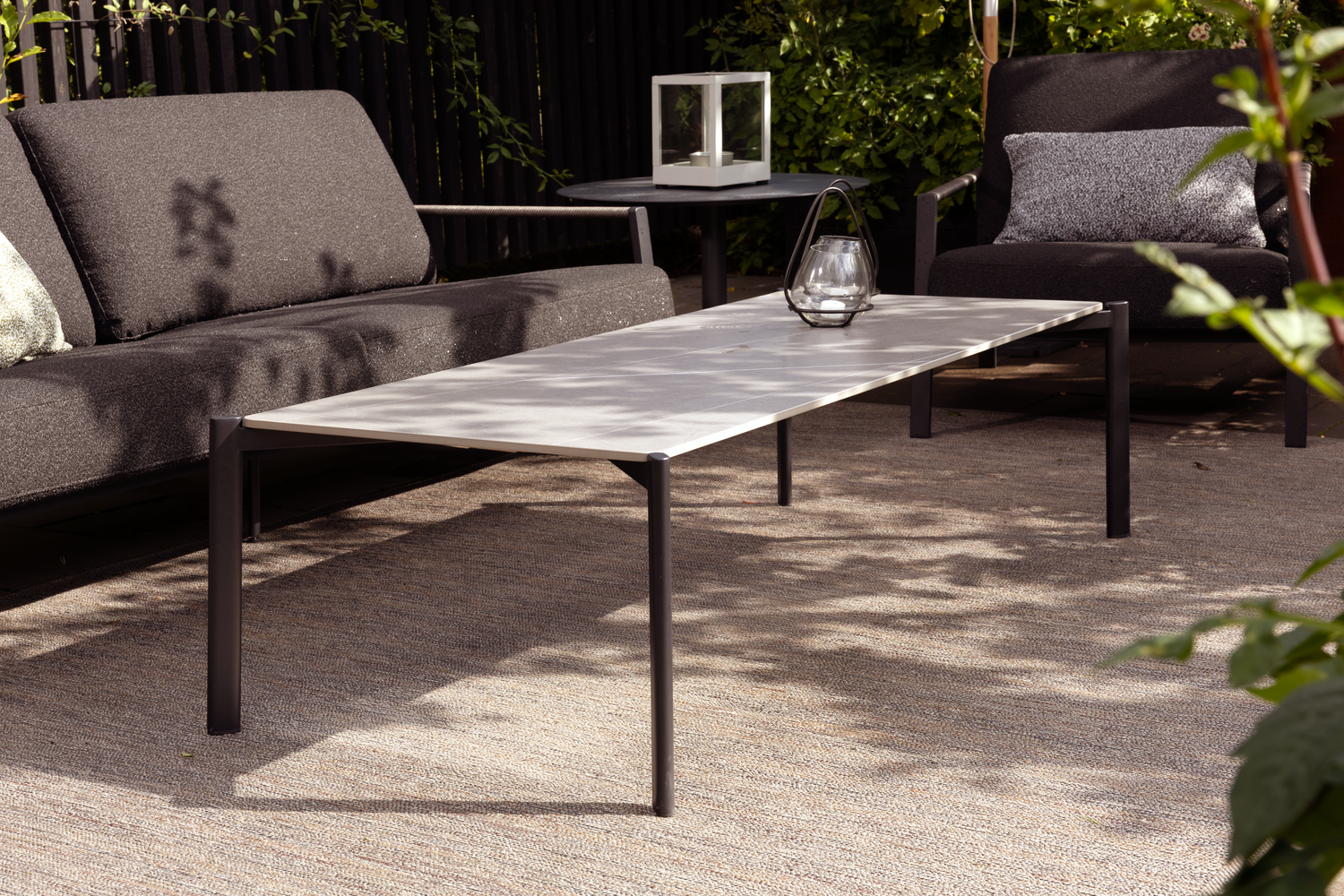 Lyra lænestol Sort/Teddy Black