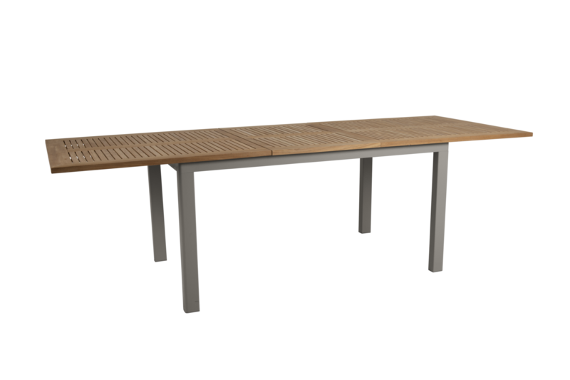 Lyon spisebord Khaki/teak