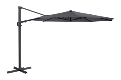 Vinovo frithængende parasol Antracit/grå