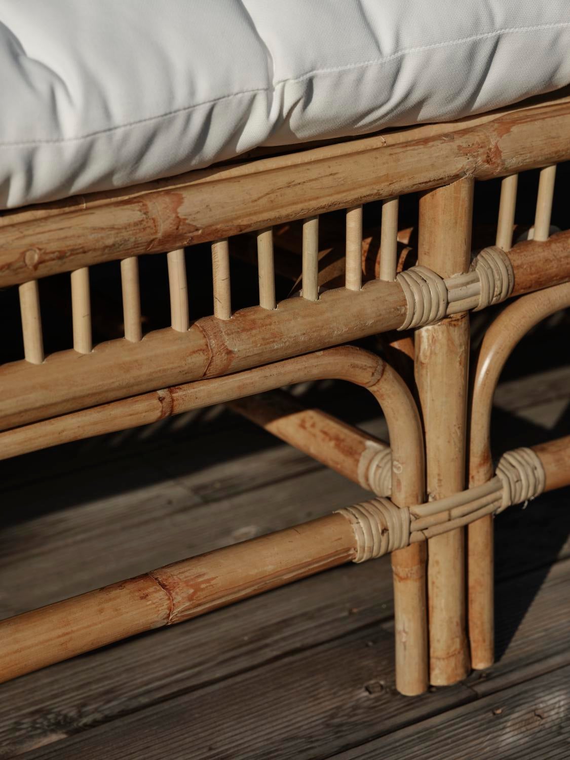 Vallda daybed Natur/hvid