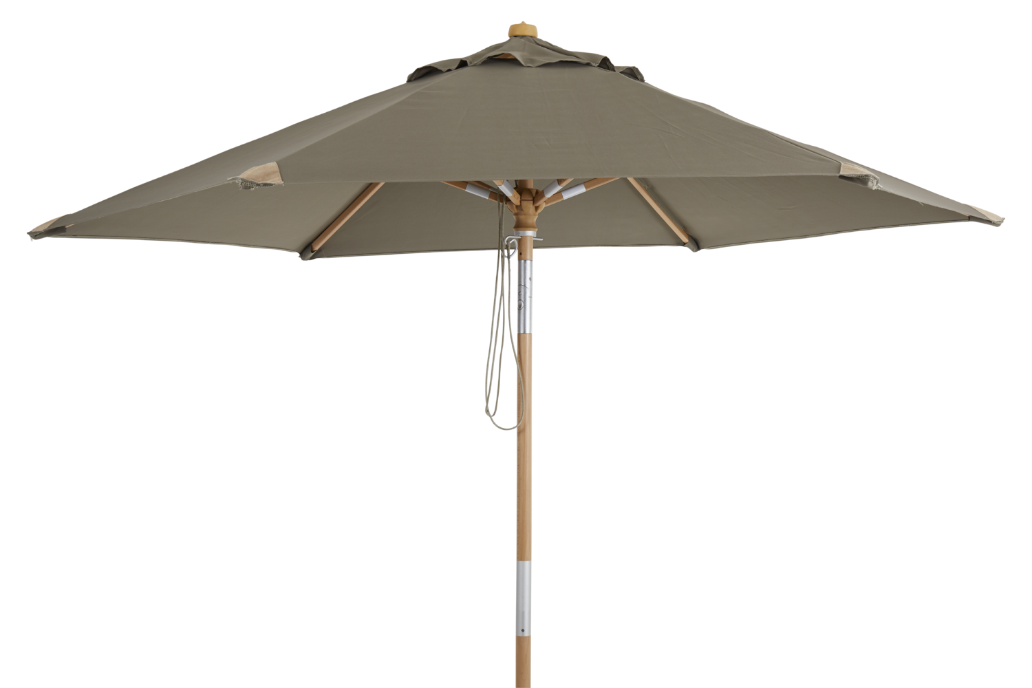 Trieste parasol Natur/taupe