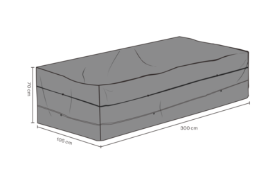 Møbel cover sofa Black-Breathable