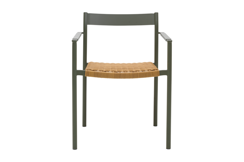 DK spisebordsstol Nordic Green/Natur