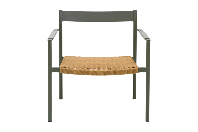 DK loungestol Nordic Green/Natur
